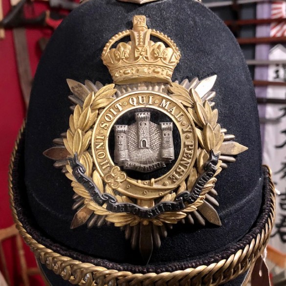 Devonshire Regiment Officers Helmet 2